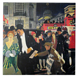 Greiffenhagen - London: Piccadilly, Fliese