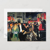 Greiffenhagen - London: Piccadilly Postkarte (Vorne/Hinten)