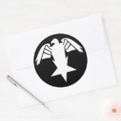 Greifkleber Runder Aufkleber (Umschlag)