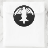 Greifkleber Runder Aufkleber (Tasche)