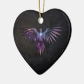 Greifvogel Keramik Ornament (Links)