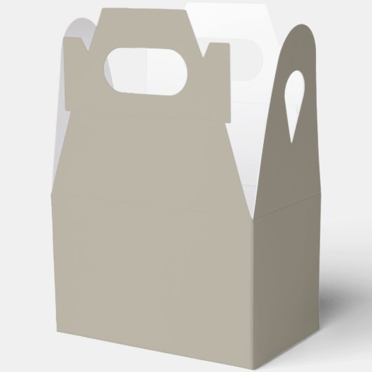 Greige Geschenkschachtel (Offen)