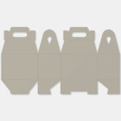 Greige Geschenkschachtel (Ungeklappt)