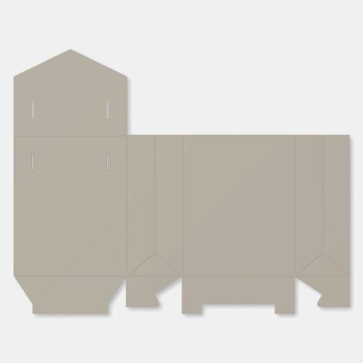 Greige Geschenkschachtel (Ungefaltet)