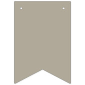 Greige Wimpelkette (Zweite Fahne)