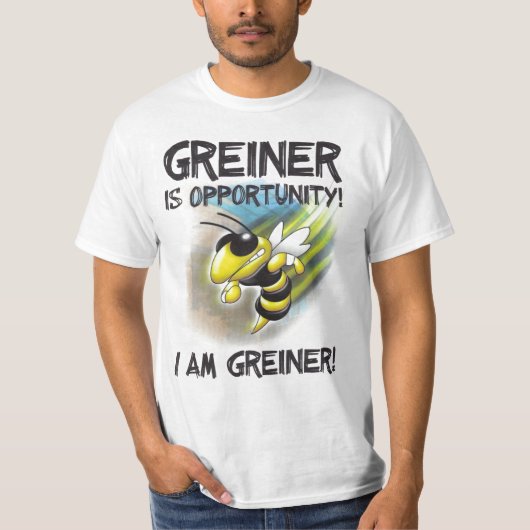 Greiner_is_opportunity_Cleaned_2 T-Shirt (Vorderseite)