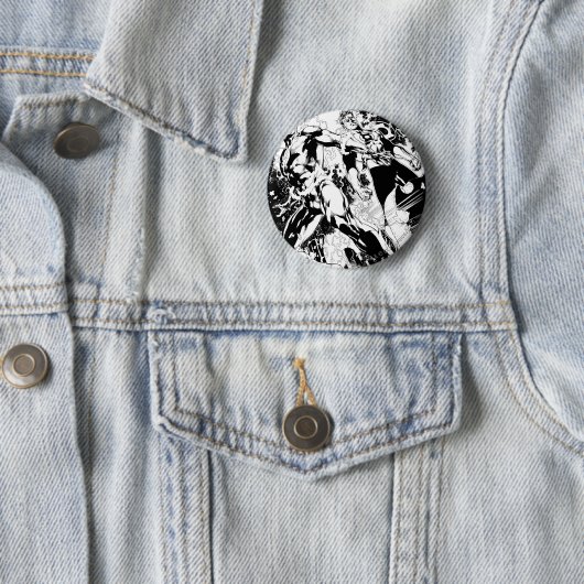 Grelle und grüne Laternen-Platte 2 Button (Beispiel)