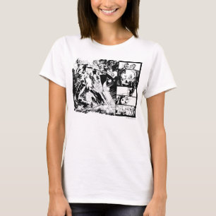 Grelle und grüne Laternen-Platte 2 T-Shirt