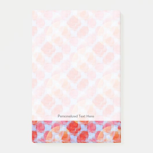 Greller Glanz vom Post-it Klebezettel (Vorderseite)