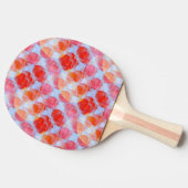 Greller Glanz vom Tischtennis Schläger (Seitenansicht)