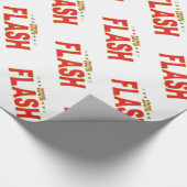 Greller Stern-Umbau Geschenkpapier (Ecke)