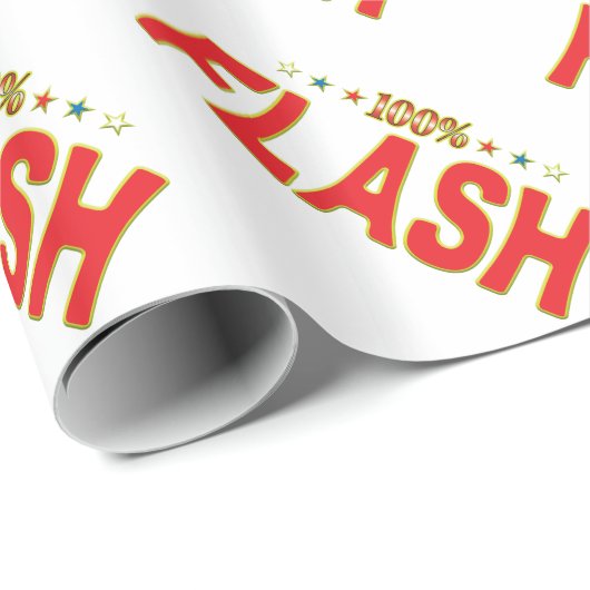 Greller Stern-Umbau Geschenkpapier (Rolleneckpunkt)