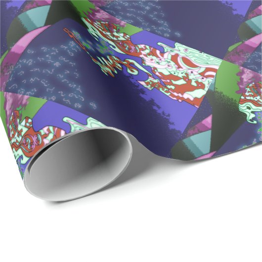 Gremlin Geschenkpapier (Rolleneckpunkt)