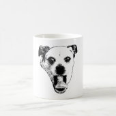 Gremlin Pup in Schwarz & Weiß Kaffeetasse (Mittel)