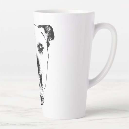 Gremlin Pup in Schwarz & Weiß Milchtasse (Rechts)