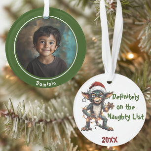 Gremlin Unartige Liste Ornament