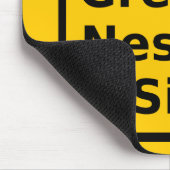 Gremlin Warning Mousepad (Ecke)