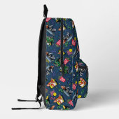 Gremlins™ 80er Retrowave Muster Bedruckter Rucksack (Links)