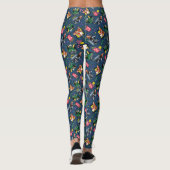 Gremlins™ 80er Retrowave-Muster Leggings (Rückseite)