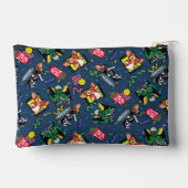 Gremlins™ 80er Retrowave Muster Zubehörtasche (Rückseite)