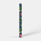 Gremlins™ 80's Retrowave Pattern Samsung Galaxy Hülle (Rechte Seite)