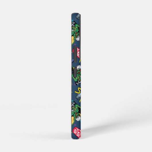 Gremlins™ 80's Retrowave Pattern Samsung Galaxy Hülle (Rechte Seite)