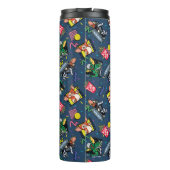 Gremlins™ 80's Retrowave Pattern Thermosbecher (Rückseite)