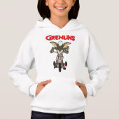 Gremlins | Dreirad-Streifen Hoodie (Vorderseite)