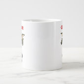 Gremlins | Dreirad-Streifen Jumbo-Tasse (Vorderseite)