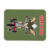 Gremlins | Dreirad-Streifen Magnet (Horizontal)