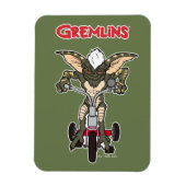 Gremlins | Dreirad-Streifen Magnet (Vertikal)