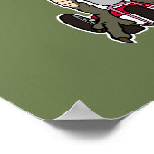 Gremlins | Dreirad-Streifen Poster (Ecke)