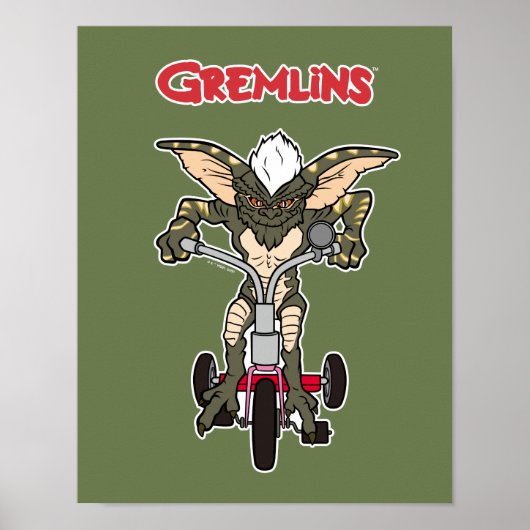 Gremlins | Dreirad-Streifen Poster (Vorne)