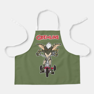 Gremlins Dreirad-Streifen Schürze
