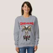 Gremlins | Dreirad-Streifen Sweatshirt (Vorne ganz)
