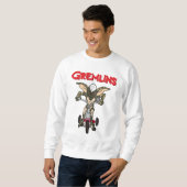Gremlins | Dreirad-Streifen Sweatshirt (Vorne ganz)