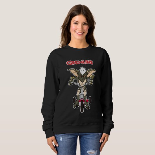 Gremlins | Dreirad-Streifen Sweatshirt (Vorne ganz)