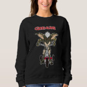 Gremlins | Dreirad-Streifen Sweatshirt (Vorderseite)