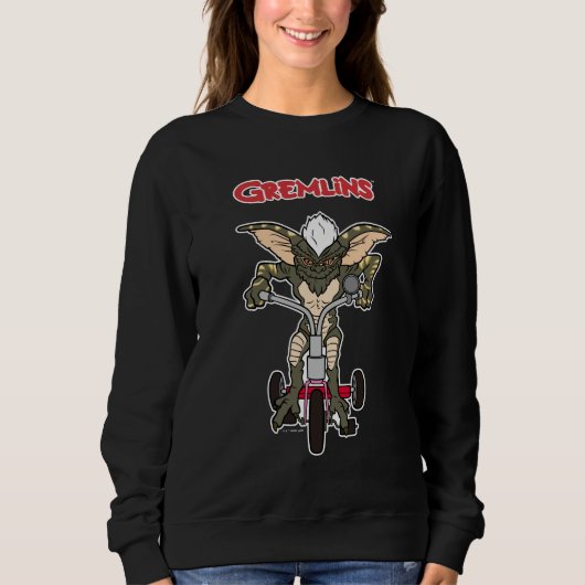 Gremlins | Dreirad-Streifen Sweatshirt (Vorderseite)