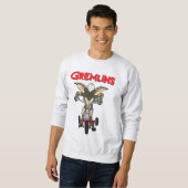 Gremlins | Dreirad-Streifen Sweatshirt (Vorne ganz)