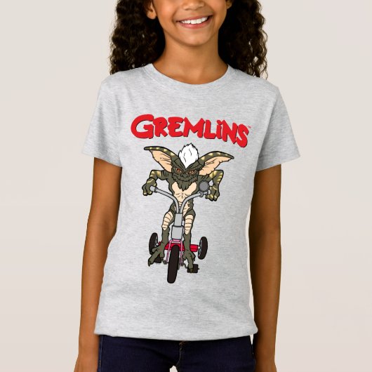 Gremlins | Dreirad-Streifen T-Shirt (Vorderseite)