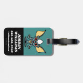 Gremlins | Niedliches Comic Streifen Gepäckanhänger (Rückseite horizontal)