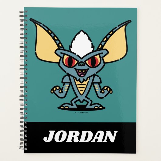 Gremlins | Niedliches Comic Streifen | Name hinzuf Planer (Vorderseite)