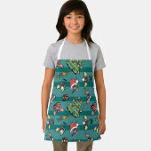 Gremlins | Niedliches Comic Weihnachtsmuster Schürze (Insitu)