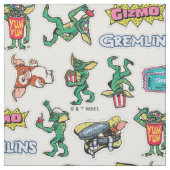 Gremlins™ Sticker Fun Pattern Stoff (Muster)