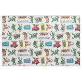 Gremlins™ Sticker Fun Pattern Stoff (Fat Quarter (45,7 x 55,9 cm))