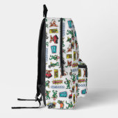 Gremlins™ Sticker-Spaß-Muster Bedruckter Rucksack (Links)