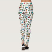 Gremlins™ Sticker-Spaß-Muster Leggings (Rückseite)