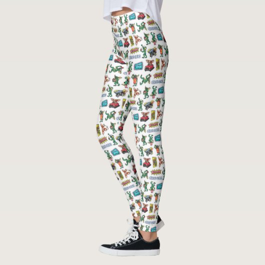 Gremlins™ Sticker-Spaß-Muster Leggings (Links)