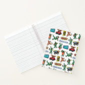 Gremlins™ Sticker-Spaß-Muster Notizblock (Innenseite)